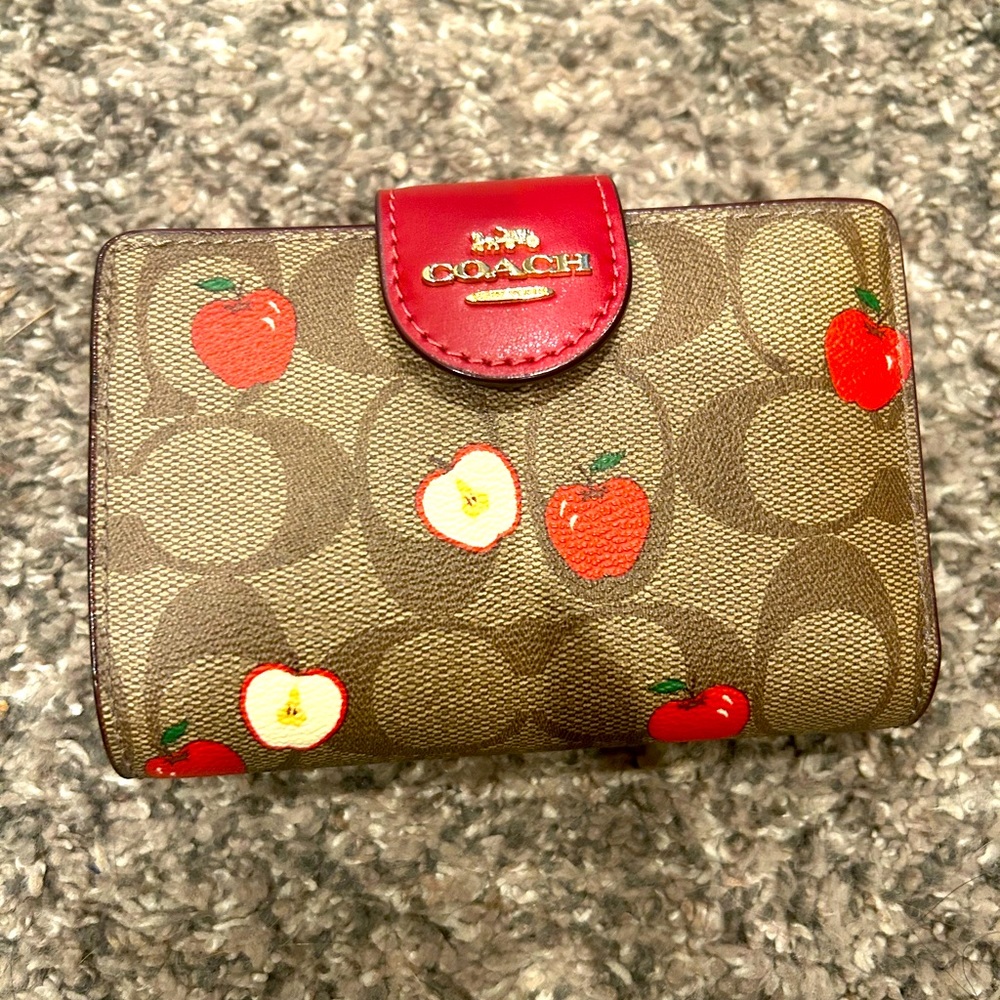 Small Coach wallet.